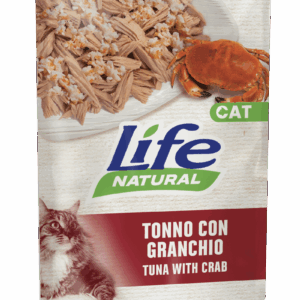 Life Cat Naturale  Tonno con Granchio - 70 gr