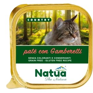 Natua Cat Country Adult Paté con Gamberetti - 100 gr