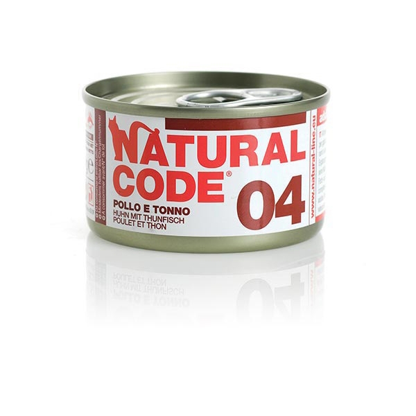 Natural Code - 04 Tonno e Pollo - 85 gr