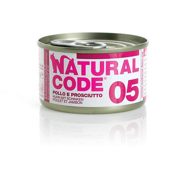 Natural Code - 05 Pollo e Prosciutto - 85 gr