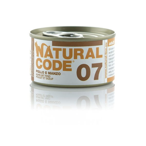 Natural Code - 07 Pollo e Manzo - 85 gr
