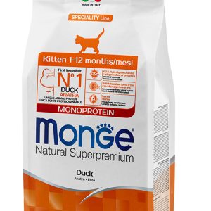 Monge Kitten Ricco di Anatra -1,5 kg