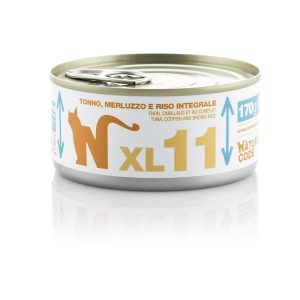 Natural Code - Adult XL 11 con Tonno, Merluzzo e Riso Integrale - 170 gr