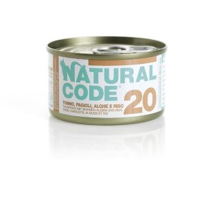 Natural Code - 20 Tonno Fagioli Alghe e Riso - 85 gr