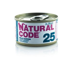 Natural Code - 25 Pollo e Sardine - 85 gr