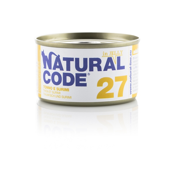 Natural Code - 27 Tonno e Surimi in Jelly - 85 gr