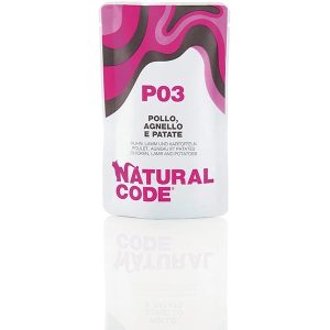 Natural Code - P03 Pollo, Agnello e Patate - 70 gr