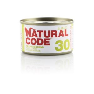 Natural Code - 30 Pollo e Tacchino in Jelly - 85 gr