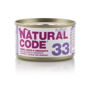 Natural Code - 33 Tonno, Orata e Amaranto in Jelly - 85 gr