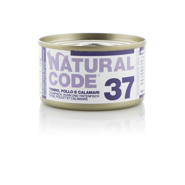 Natural Code - 37 Tonno, Pollo e Calamari Soft Jelly - 85 gr