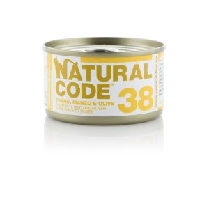 Natural Code - 38 Tonno, Manzo e Olive - 85 gr