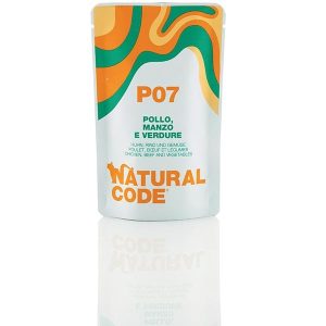 Natural Code - P07 Pollo, Manzo e Verdure - 70 gr