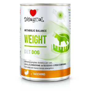 Disugual Metabolic Balance Diet Dog WEIGHT Tacchino - 400 gr
