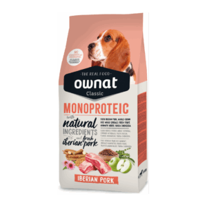 Ownat Classic Dog MONOPROTEIC con Iberian Pork - 4 kg