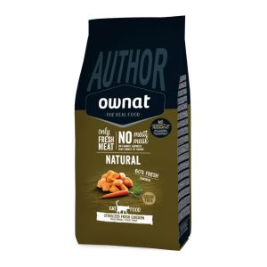 OWNAT AUTHOR Cat Sterilised con Pollo Fresco - 1,5 kg
