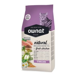 OWNAT CLASSIC Cat Sterilised con Pollo Fresco - 400 gr