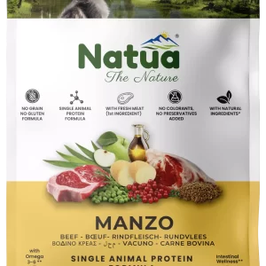 Natua Cat DRY LINE Kitten al Manzo - 1,5 kg