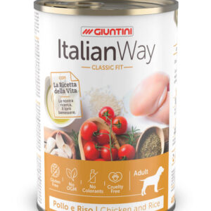 Italian Way DOG Classic Fit MEDIUM/MAXI  Pollo e Riso - 400 gr