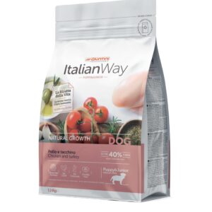 Italian Way DOG Natural Growth MEDIUM/MAXI Puppy & Junior Pollo e Tacchino - 12 kg