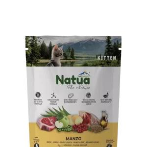Natua Cat DRY LINE Kitten al Manzo - 350 gr