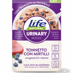 Life Cat Naturale Urinary Mousse con Tonnetto e Mirtilli - 70 gr