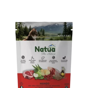 Natua Cat DRY LINE Adult al Manzo - 350 gr