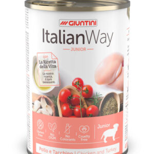 Italian Way DOG MEDIUM/MAXI Puppy & Junior Carni Bianche - 400 gr