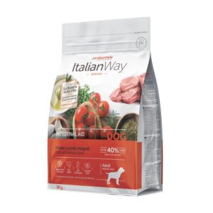 Italian Way DOG Sensitive – Intestinal Aid MEDIUM/MAXI Adult Maiale e Piselli Integrali - 3 kg