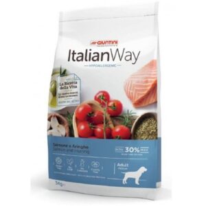 Italian Way DOG Hypoallergenic MEDIUM/MAXI Adult Salmone e Aringhe - 3 kg