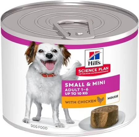Hill's Canine MOUSSE Small e Mini Adult con Pollo - 200 gr