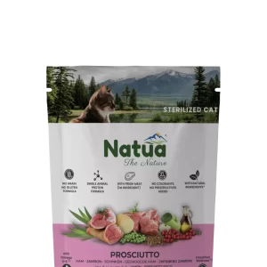 Natua Cat DRY LINE Sterilised Adult al Prosciutto - 350 gr