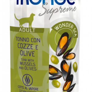 Monge Supreme Adult Tonno con Cozze e Olive - 80 gr