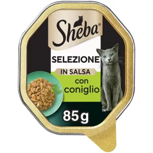 Sheba - Selezione in Salsa con Coniglio -  85 gr