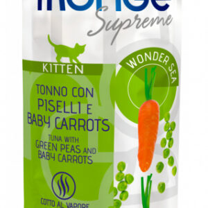Monge Supreme Kitten Tonno con Piselli e Baby Carrots - 80 gr
