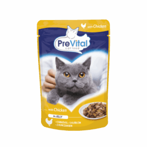 PreVital Cat Adult Pouch in Jelly con Pollo - 100 gr