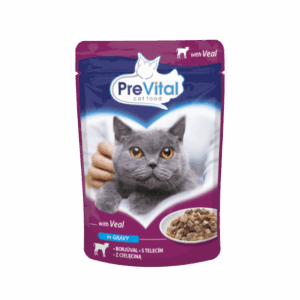 PreVital Cat Adult Pouch in Salsa con Vitello - 100 gr