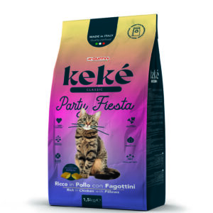Keké Classic Adult  Party Fiesta con Fagottini Ripieni di Formaggio Fresco - 1,5 kg