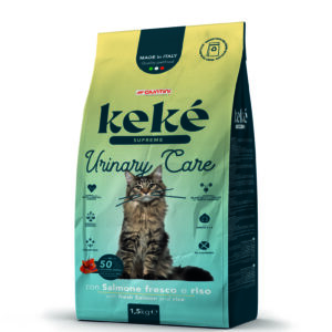 Keké Supreme Urinary Care Adult con Salmone Fresco e Riso - 1,5 kg