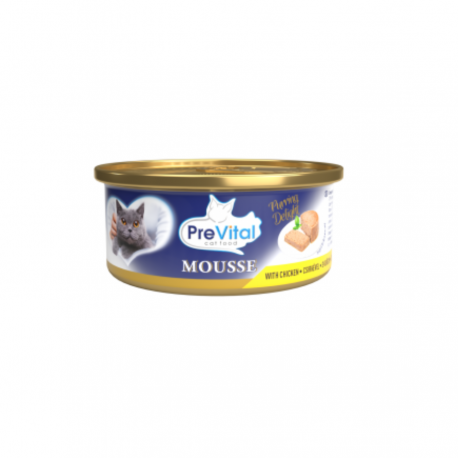 PreVital Cat Adult Mousse Pollo - 85g