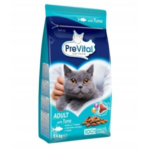 PreVital Cat Adult con Tonno - 1,4 kg