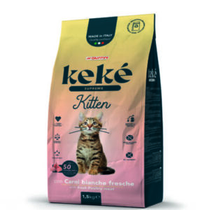 Keké Supreme Kitten con Carni Bianche Fresche - 1,5 kg