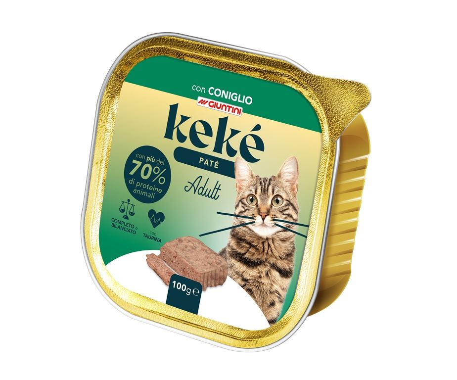 Keké Adult Paté con Coniglio - 100 gr
