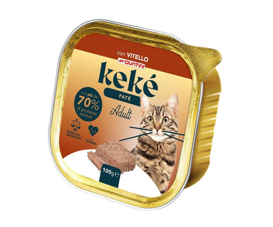 Keké Adult Paté con Vitello - 100 gr
