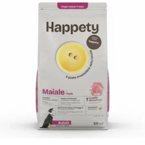 HAPPETY Dog Adult Medium/Large Maiale 2.5 kg