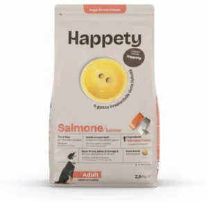 HAPPETY Dog Adult Medium/Large Salmone 2,5 kg