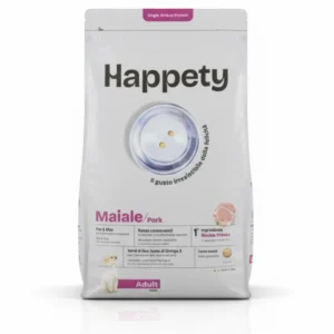 HAPPETY Dog Adult Mini Maiale 800 gr