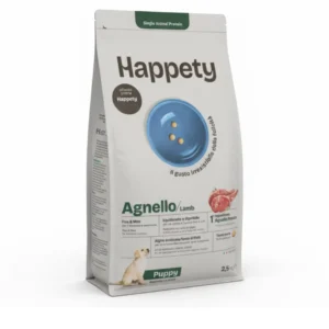 HAPPETY Dog Puppy Medium/Large Agnello 2,5 kg