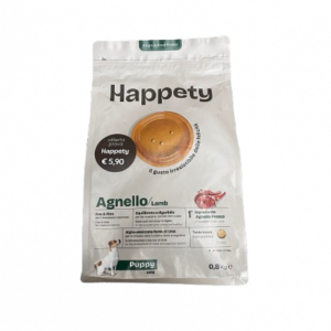 HAPPETY Dog Puppy Mini Agnello 800 gr