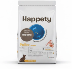HAPPETY Cat Kitten Pollo 1,5 kg