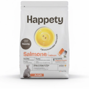 HAPPETY Cat Adult Salmone 1,5 kg